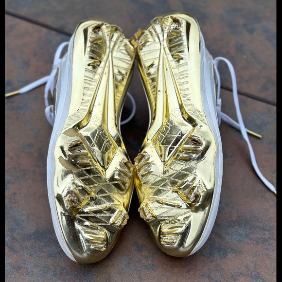adidas adizero football cleats gold - Picture 2 of 7